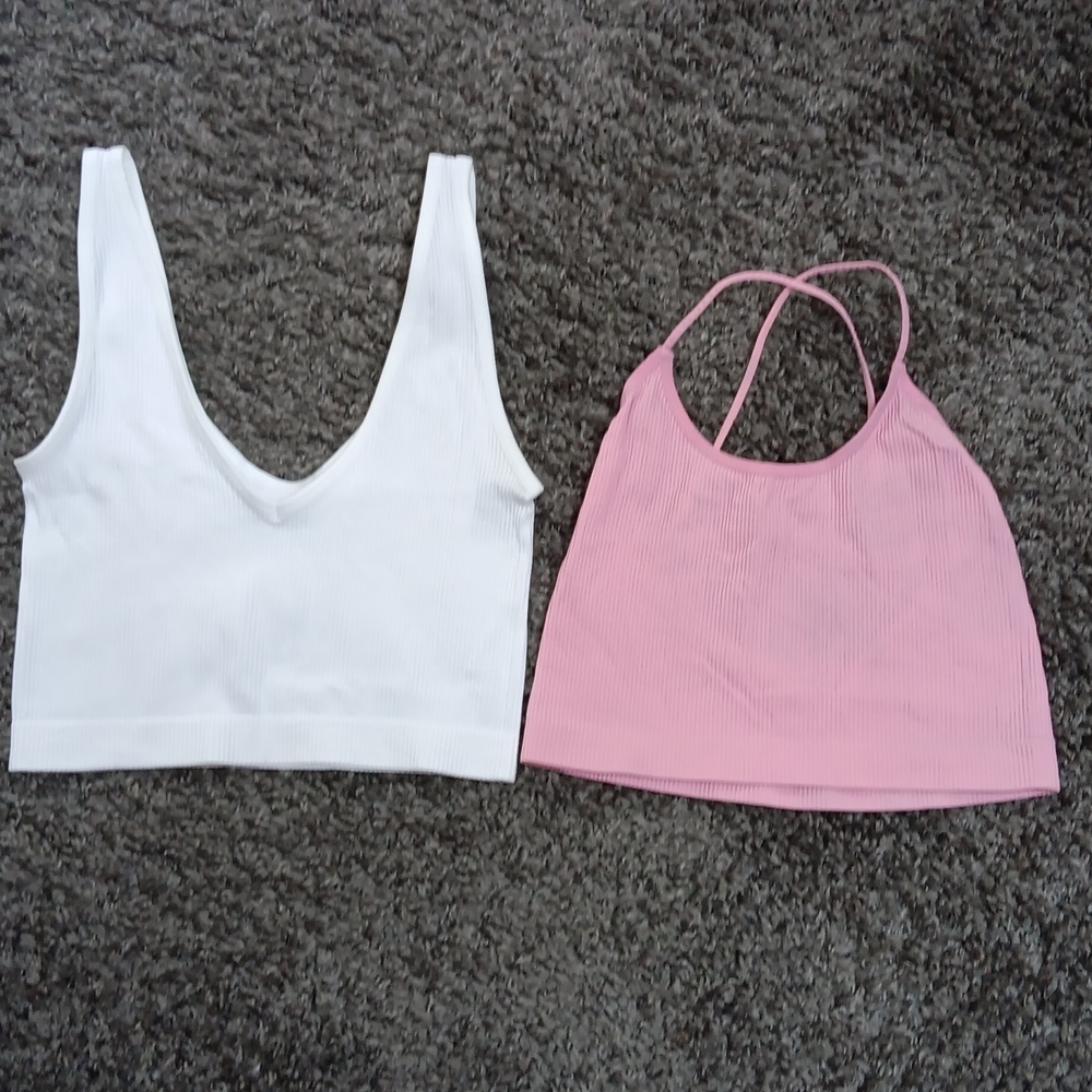 COLSIE Lot of 2 Crop Tank Tops, size S,M